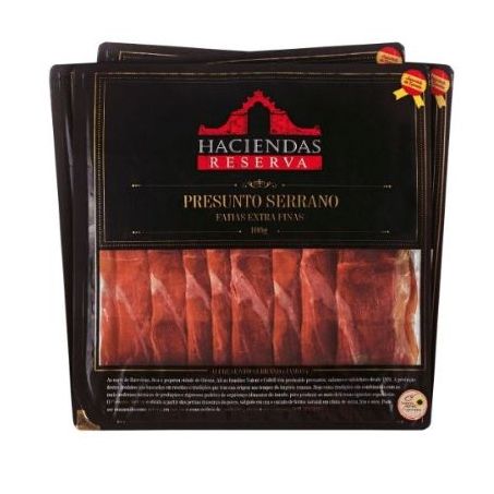 PRESUNTO HACIENDAS SERRANO 100G EXTRA FINO RESERVA