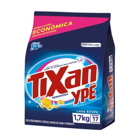 Sabão em pó tixan primavera sachê 1.3kg