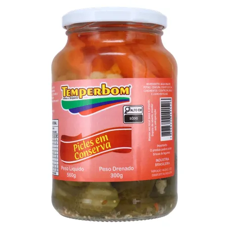Picles temperbom 300g 360-2