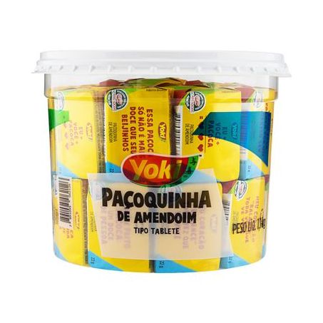 PAÇOQUINHA YOKI C/50 1,1KG 