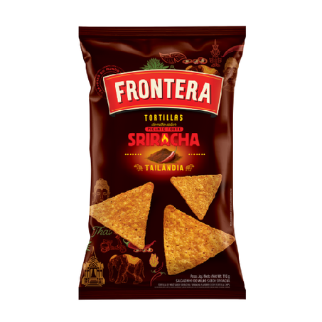 Tortilhas Chips Frontera Sriracha 110g
