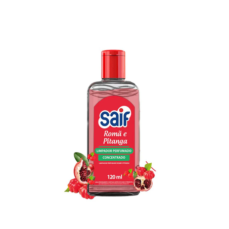 LIMPADOR PERFUMADO SAIF CONC ROMA E PITANGA 120ML