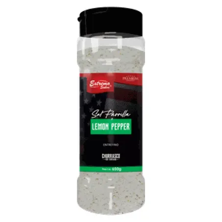SAL PARRILLA LEMON PEPPER EXTREMO SABOR 650 G     
