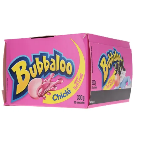 Chicle Bubbaloo Tutti Frutti 60 Unidades 5g 360-21