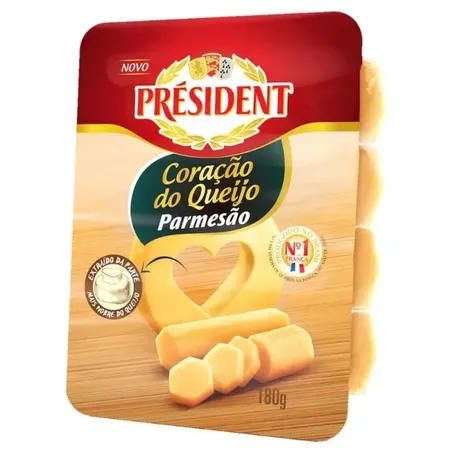 QUEIJO CORAÇÃO PARMESÃO 18'0G  PRESIDENT