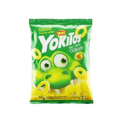 Salgadinho anéis cebola yokitos 108g
