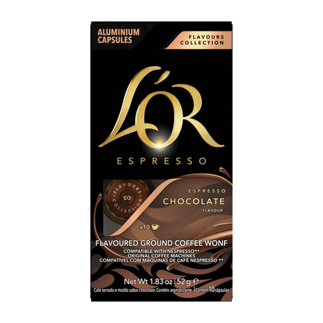 CÁPSULA LOR ESPRESSO CHOCOLATE 10UN 52G