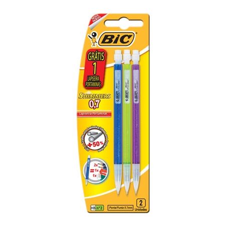 LAPISEIRA BIC SHIMMERS 0.7 LV3PG2