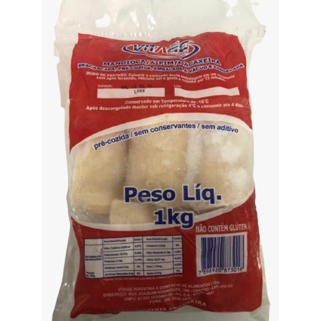 MANDIOCA CONG PRE COZIDA 1KG (074452)