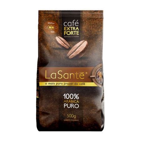 Café Torrado E Moído La Santé Extra Forte Embalagem 500G