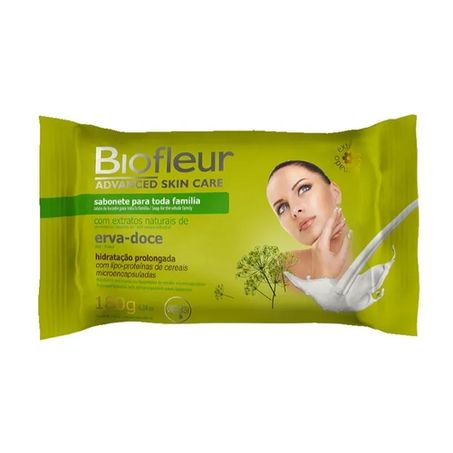 SABONETE BARRA ERVA DOCE ADVANCE BIOFLEUR 180G