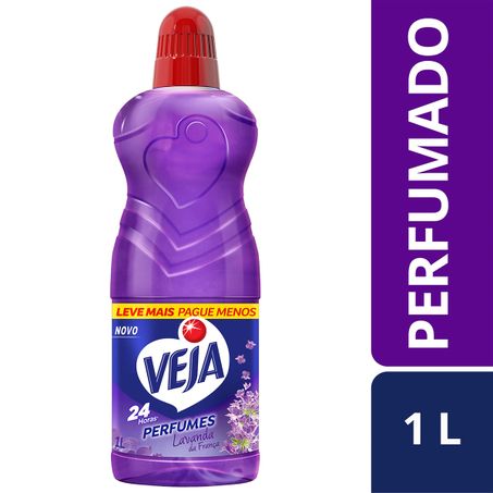 LIMPADOR PERFUMADO LAVANDA DA FRANÇA VEJA PERFUMES FRASCO 1L