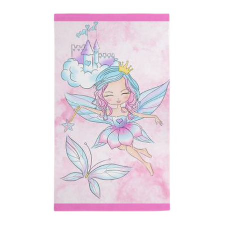 Toalha de banho teka infantil candy fada 65x1.15