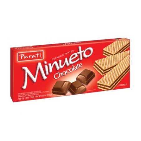 Wafer parati minueto chocolate 81g