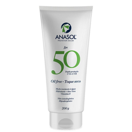 Protetor Solar Anasol Fator 50 Frasco com 200G