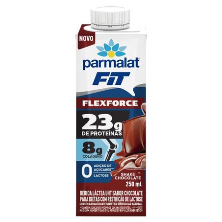 BEBIDA LÁCTEA PARMALAT 23G FLEXFORCE CHOCOLATE 250ML