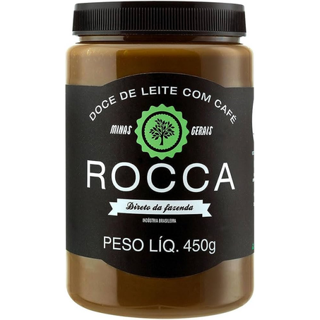 Doce de leite rocca 450g com cafe