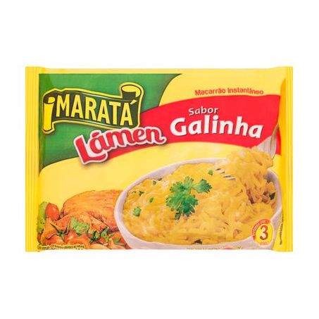 Lámen Maratá Galinha Embalagem 80G