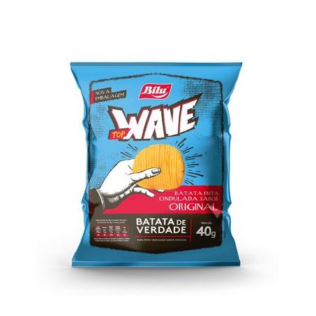 Salg. bilu batata frita ondulada wave