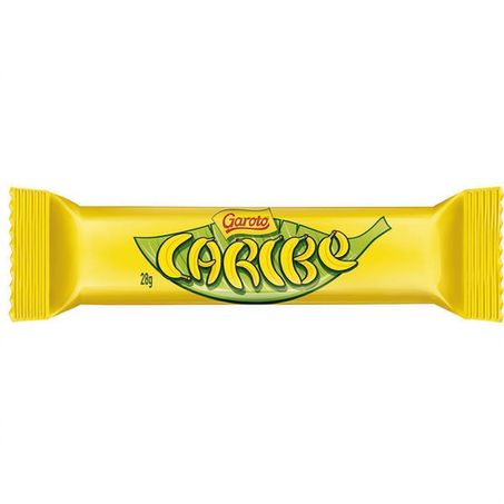 CHOCOLATE GAROTO CARIBE RECH BANANA 28G