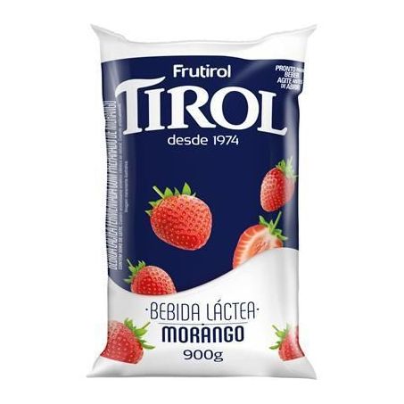 Bebida láctea tirol morango sachê 900g