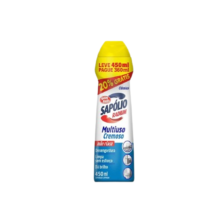 SAPOLIO CLORO BOMBRIL LV450PG360 ML               