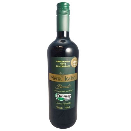 Vinho Mkaho Orgânico Tinto 750ml