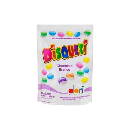 CHOCOLATE DORI DISQUETI BRANCO 100g
