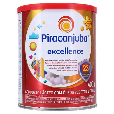 Composto Lácteo Piracanjuba Excellence  Lata 400gr 360-35
