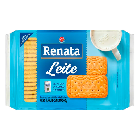 BISCOITO RENATA LEITE PC 360G