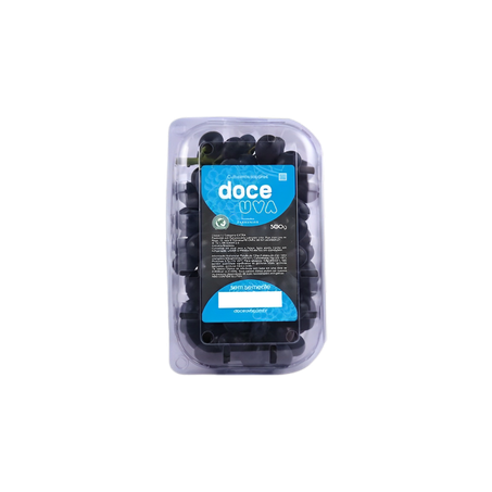 UVA VITORIA PRETA DOCE UVA 500G