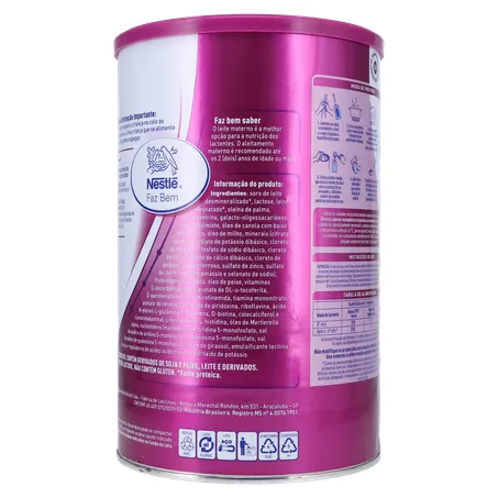 LEITE EM PÓ NAN CONFOR 6 A 12 MESES LATA 1,2KG 360-15