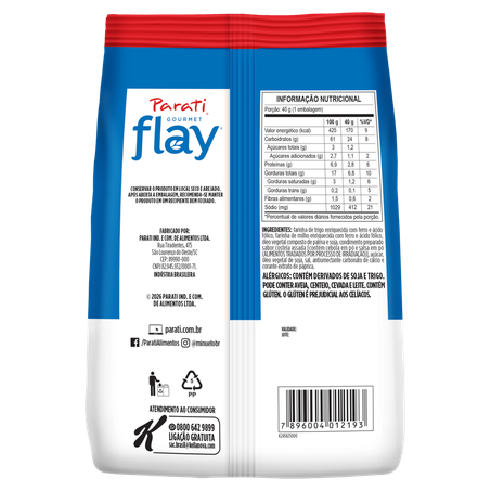 Snack Parati Flay 40g Costela Assada 360-1