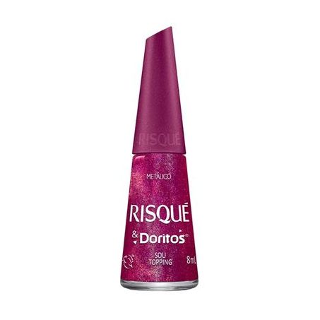 Esmalte Risque 8ml Chilli Beans Da Um Grau Na Cor