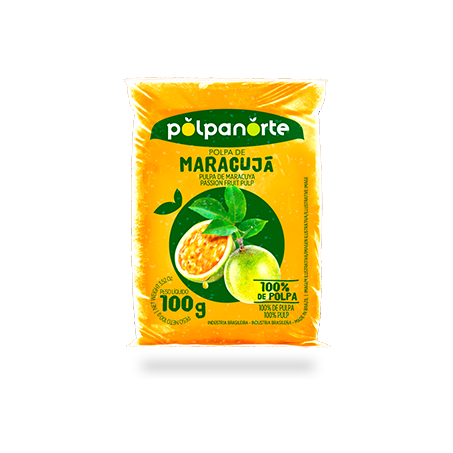 Polpa Fruta Polpa Norte 100g Maracuja