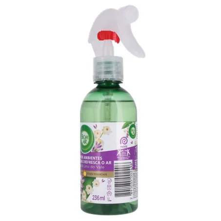 Neutralizador de Odores Bom Ar Lavanda & Lírio Feito com Óleos Essencias Frasco Borrifador 236ml 360-6