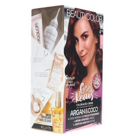 Tintura Beauty Color 4.66 Vermelho Profundo 360-31