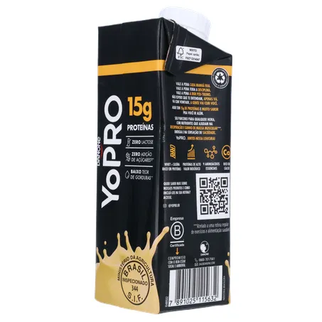 Bebida Lactea Danone Yopro 15 Banana 250ml 360-23