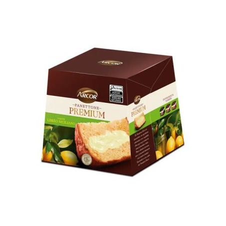 Panetone arcor 430gr rech.limao