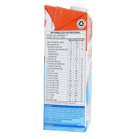 Leite Longa Vida Nestle Molico Z. Lactose 1l | Miller Supermercados