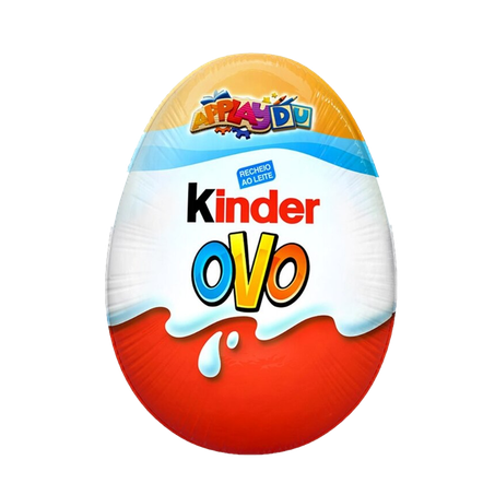 Chocolate Kinder Ovo Surpresa Azul 20g