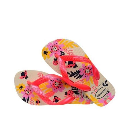 HAV KIDS FLORES BEGE PALHA 25/6