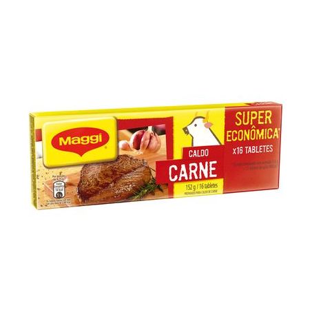 CALDO MAGGI TABLETE CARNE 152G
