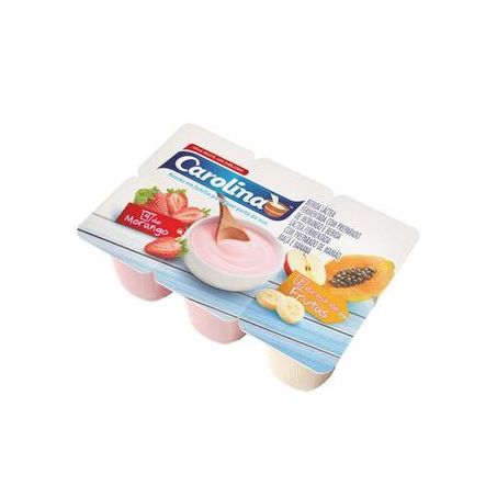 BEBIDA LACTEA CAROLINA MORANGO/SALADA DE FRUTAS 510G 