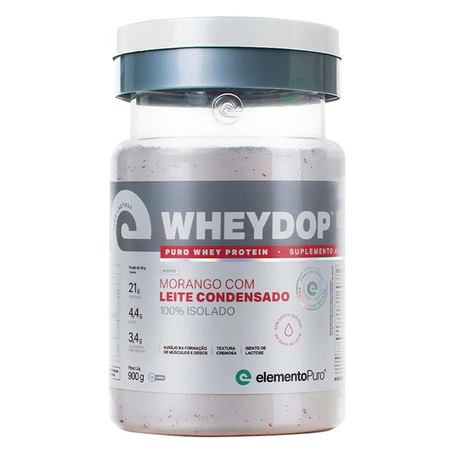 Wheydop Isolado Morango 900g