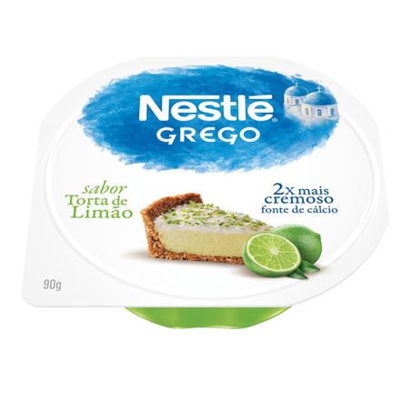 Iogurte nestle grego torta de limão 90g