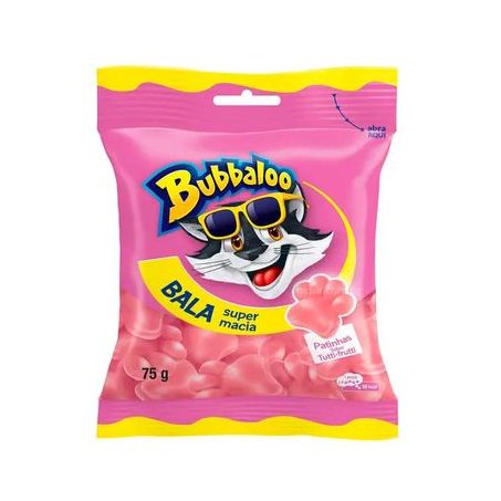 Balas bubbaloo tutti fruti 75g