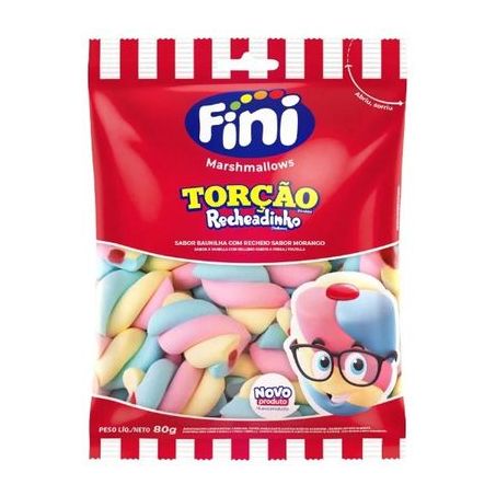 Marshmallow fini 80g torcao recheadinho
