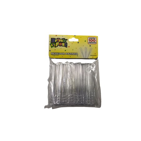 Pazinha mexedor brink fest c/100 plast
