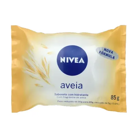 Sabonete em barra nivea aveia 85g